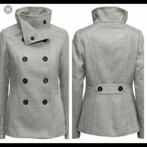 H&M Grey Pea Coat